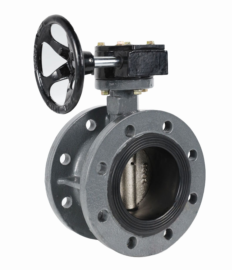 上海良正阀门供应D341X-16C涡轮法兰蝶阀