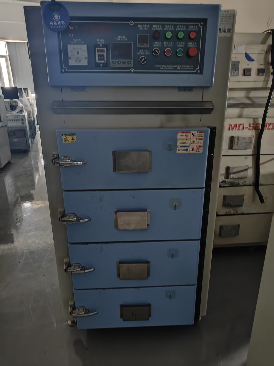 特价出LED二手烤箱，摩典MD-520D-X工业烤箱，四门烤箱