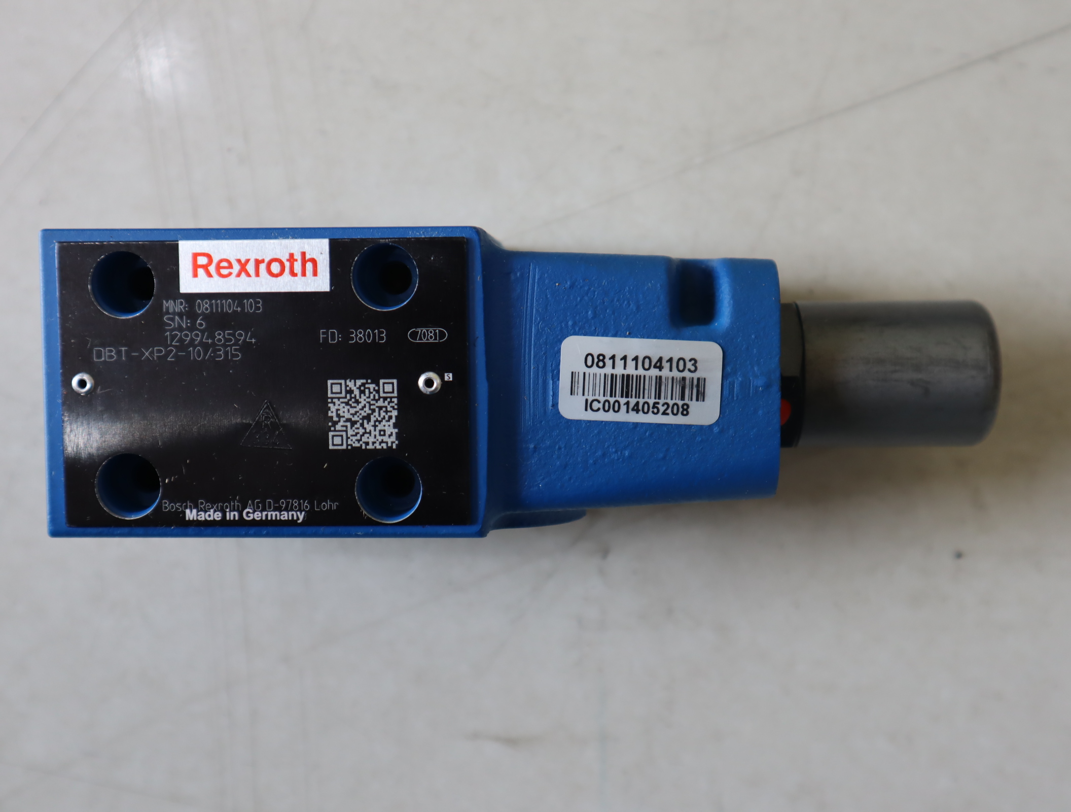 DBT-XP2-10/315 0811104103 DBT-XP2-1X/315力士乐REXROTH比例阀