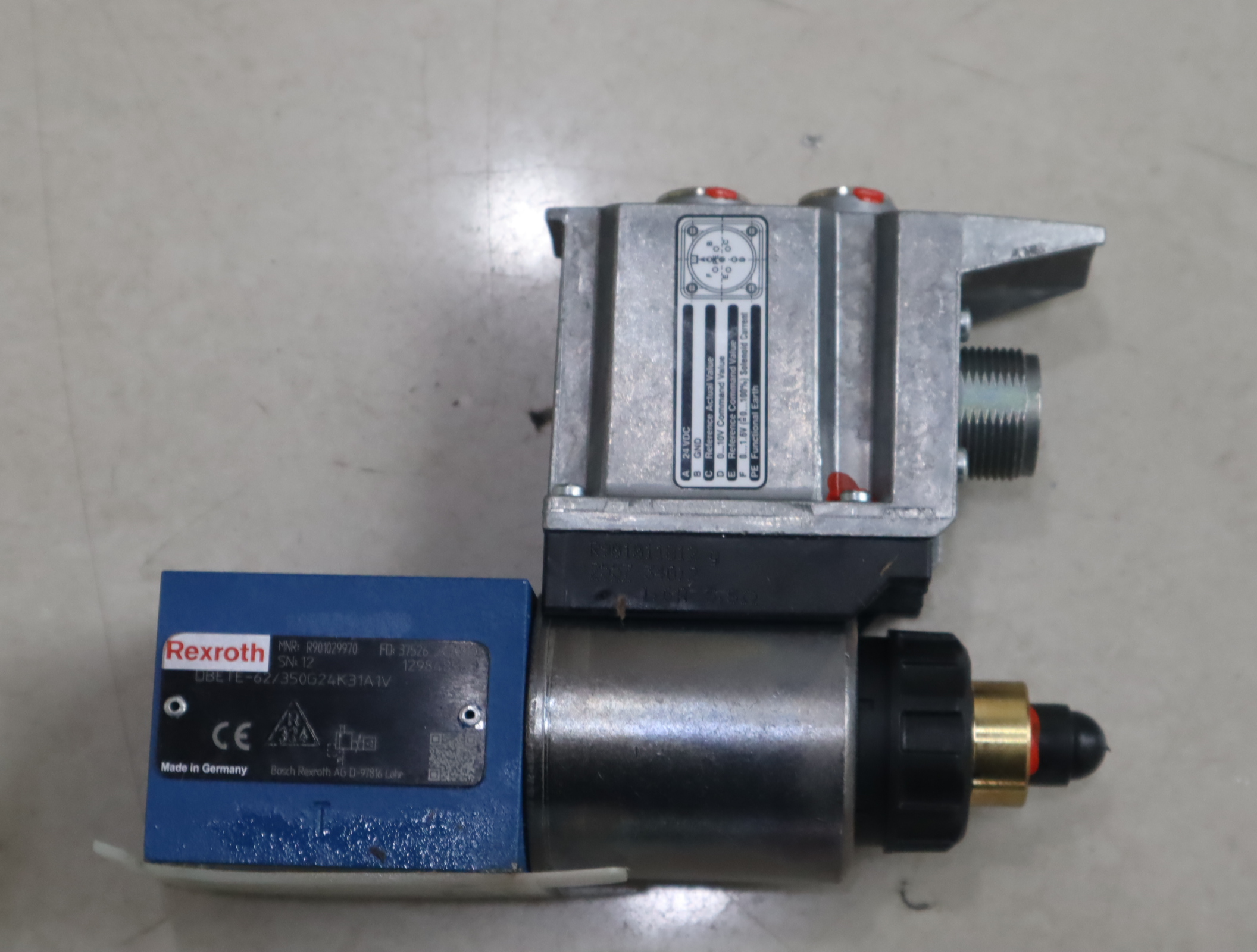 DBETE-6X/350G24K31A1V R901029970 力士乐REXROTH比例阀