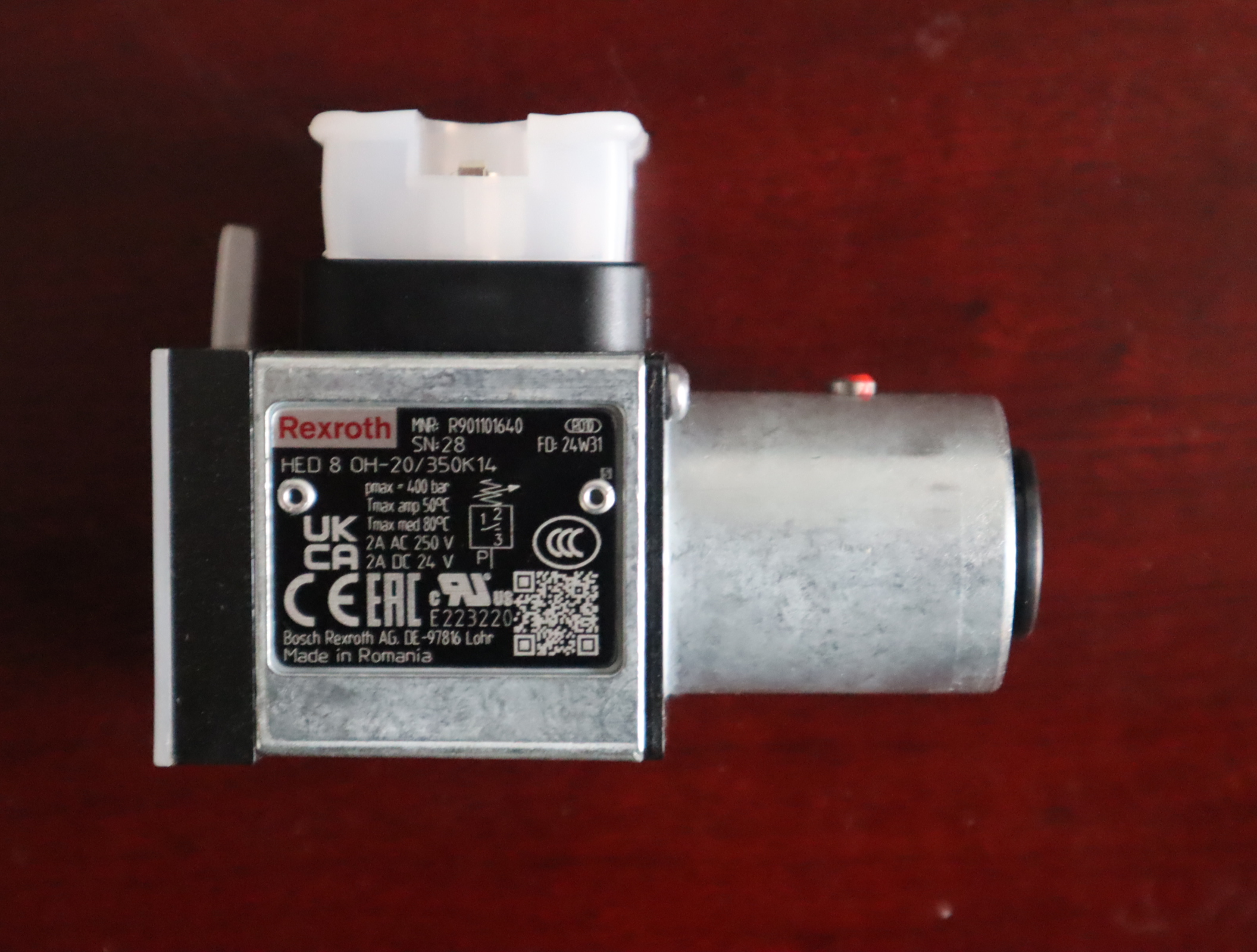 HED8OH-20/350K14 R901101640 力士乐REXROTH压力开关压力继电器