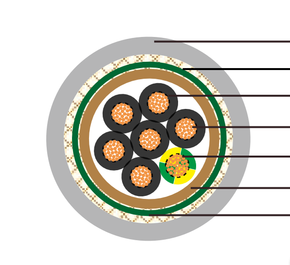 FRORAR 意大利标准铠装防油阻燃电缆