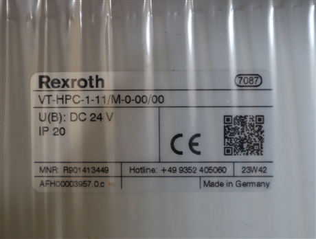 VT-HPC-1-1X/M-0-00/00 R901413449 德国力士乐REXROTH控制器
