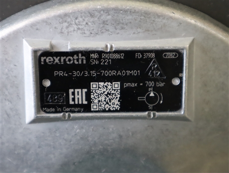 PR4-3X/3.15-700RA01M01 R901088612 德国力士乐REXROTH径向柱塞泵