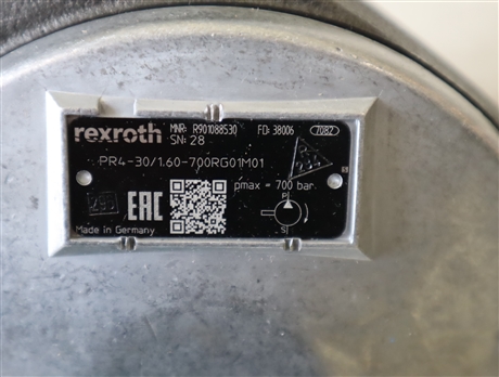 PR4-30/1.60-700RG01M01 R901088530 德国力士乐REXROTH径向柱塞泵