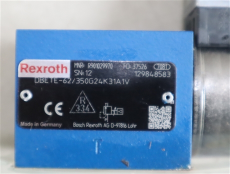 DBETE-6X/350G24K31A1V R901029970 力士乐REXROTH比例阀