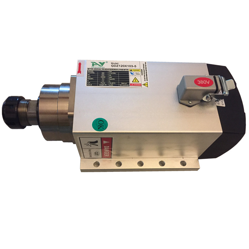 5KW雕刻主轴18000RPM高速主轴GDZ120X103-5