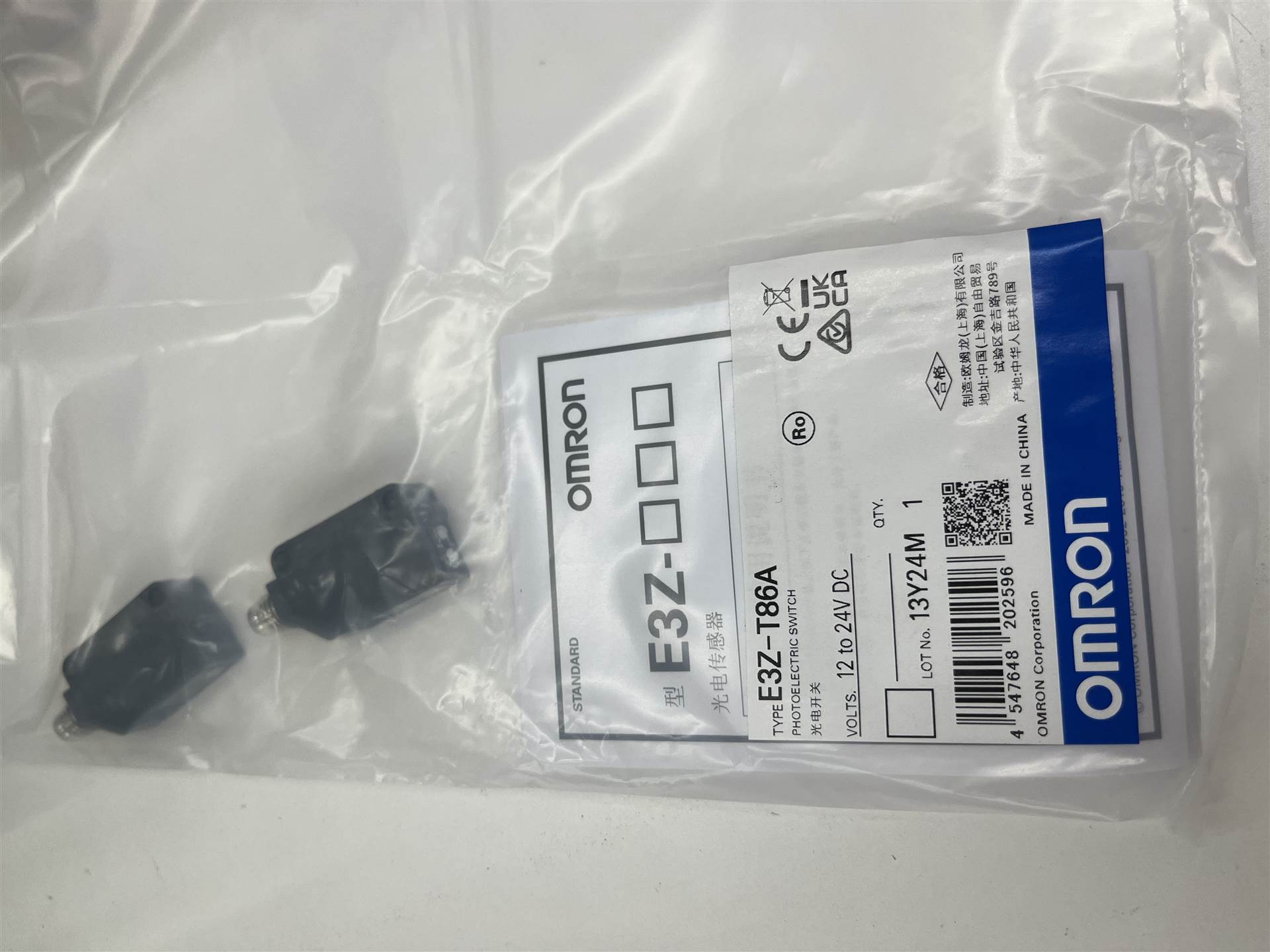 传感器E3Z-T86A原装