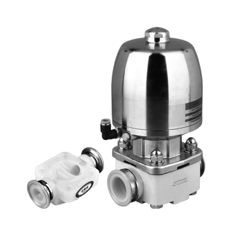 进口卫生级气动衬氟隔膜阀 美国RETZ瑞茨