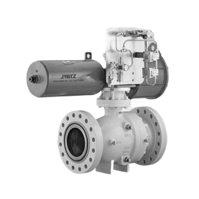 进口气动固定式法兰球阀 美国RETZ瑞茨