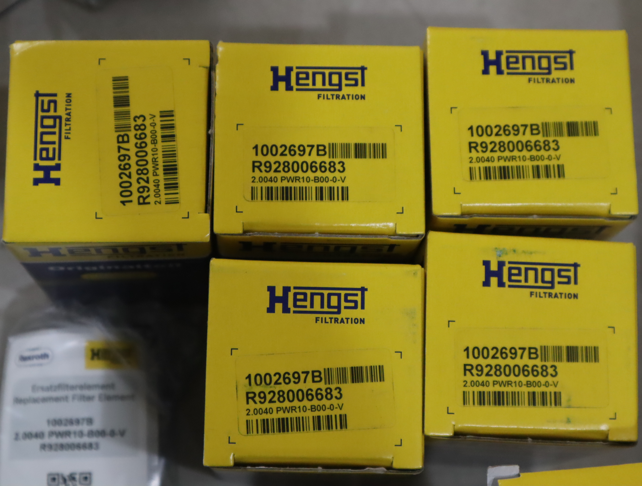 2.0040 PWR10-B00-0-V R928006683 1002697B 汉格斯特HENGST滤芯