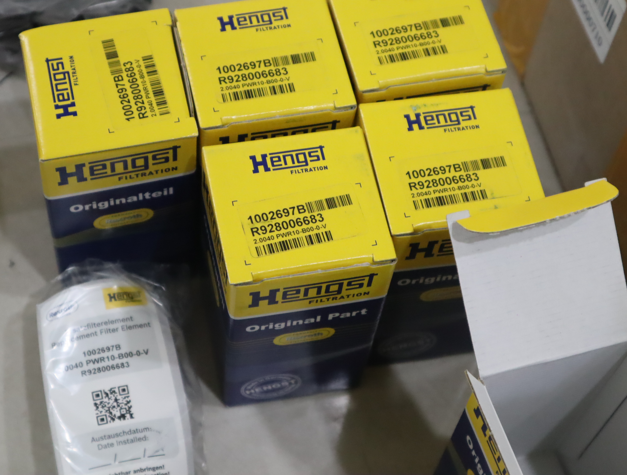 2.0040 PWR10-B00-0-V R928006683 1002697B 汉格斯特HENGST滤芯