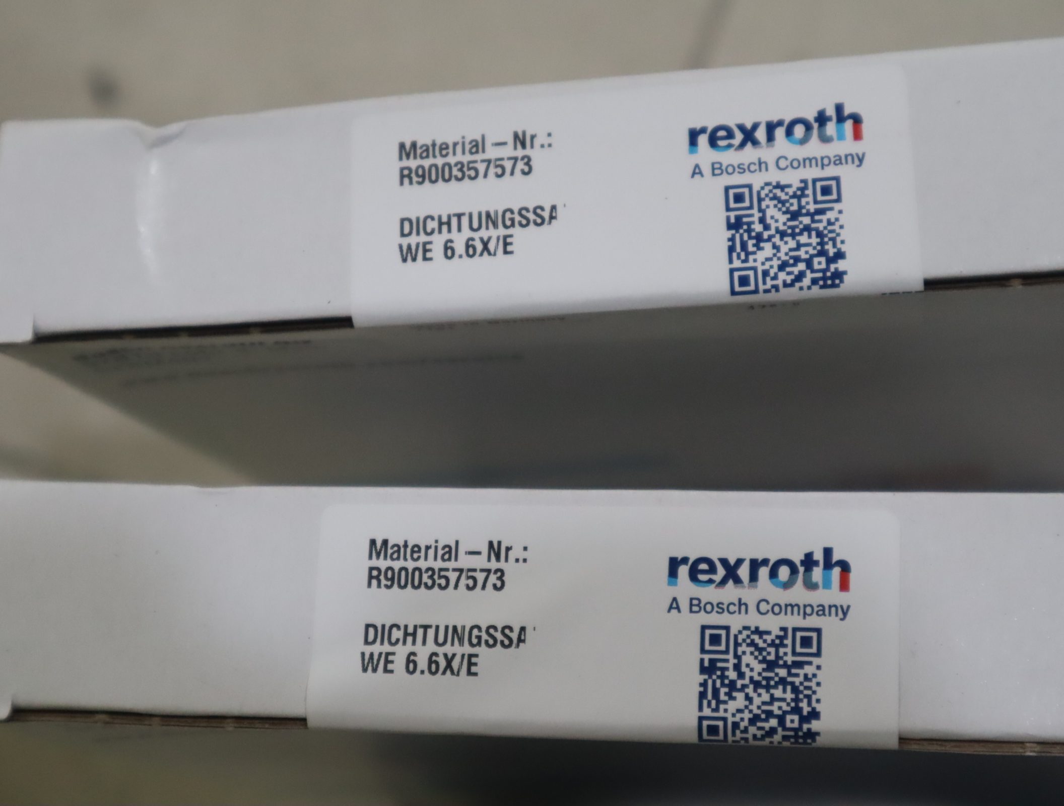 R900357573 WE6.6X/E DICHTUNGSSA 力士乐REXROTH电磁阀密封件套件