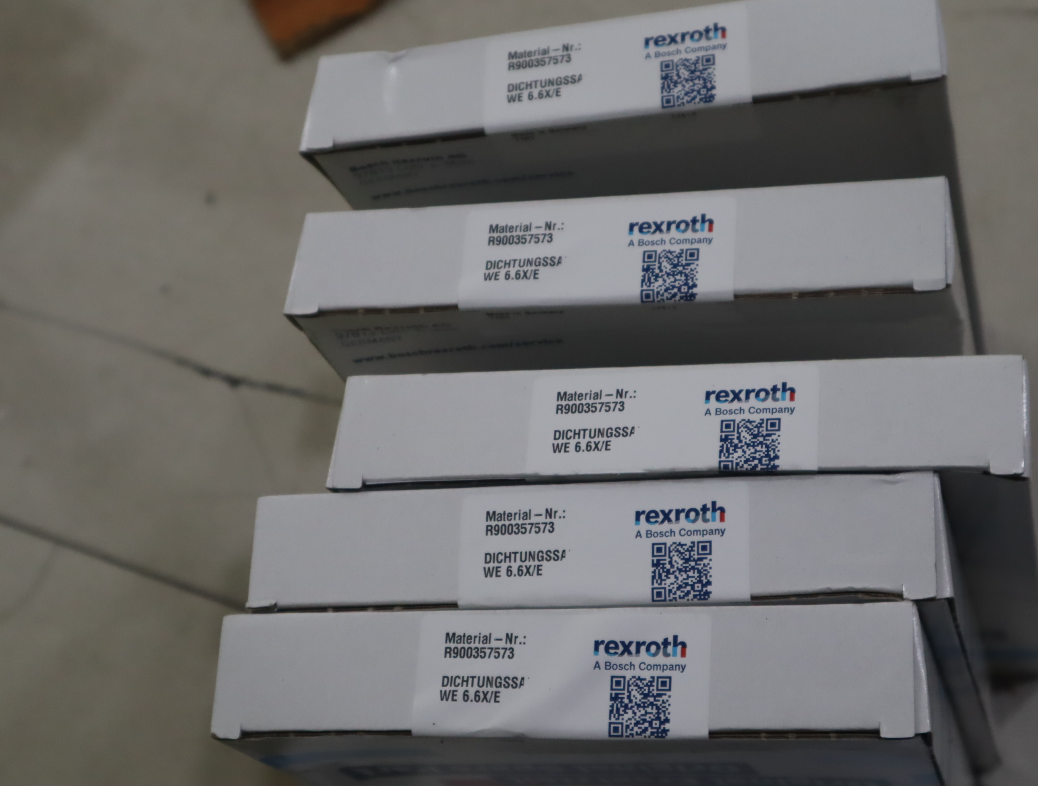 R900357573 WE6.6X/E DICHTUNGSSA 力士乐REXROTH电磁阀密封件套件