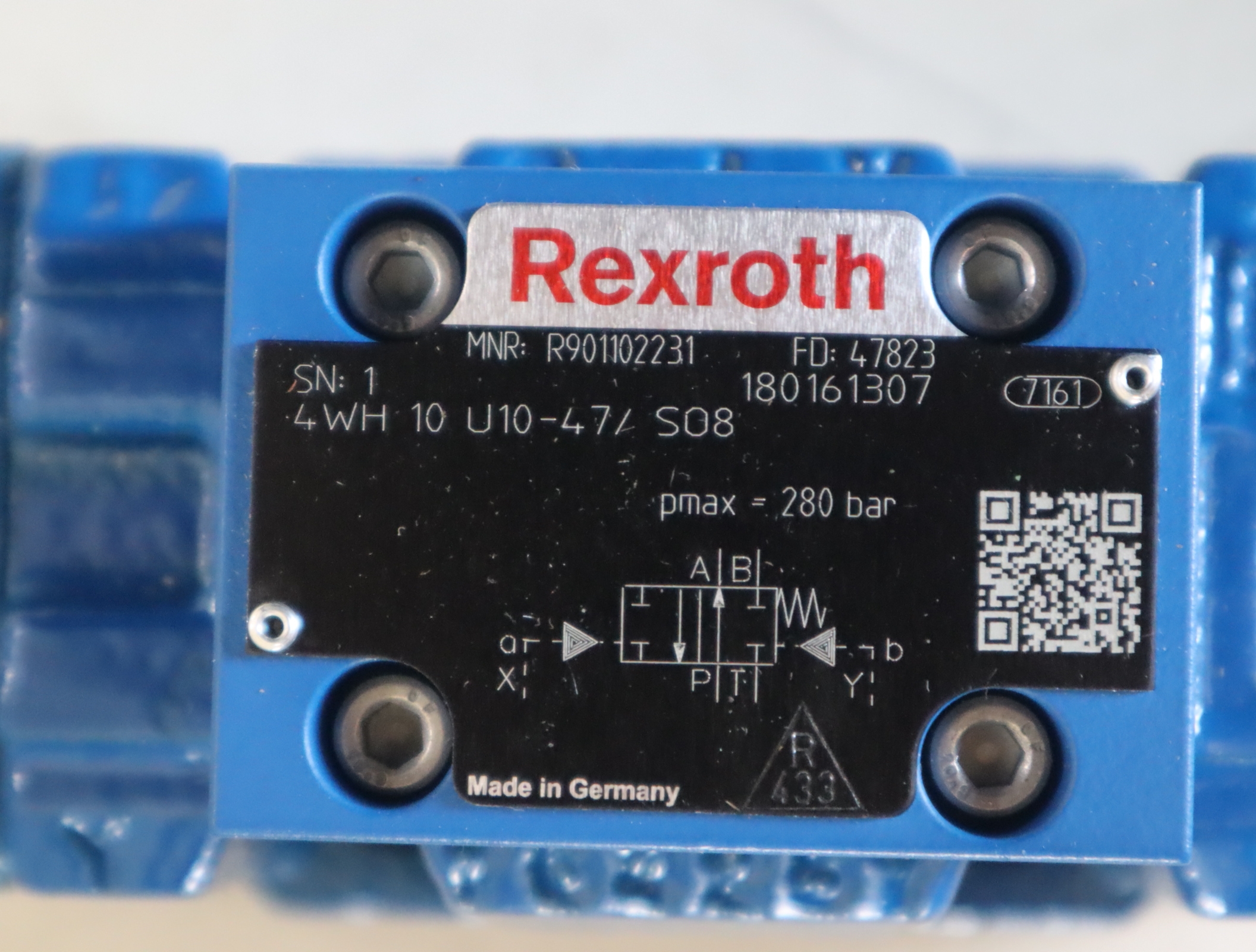 4WH10U10-47/SO8 R901102231 4WH10U10-4X/SO8 力士乐REXROTH阀