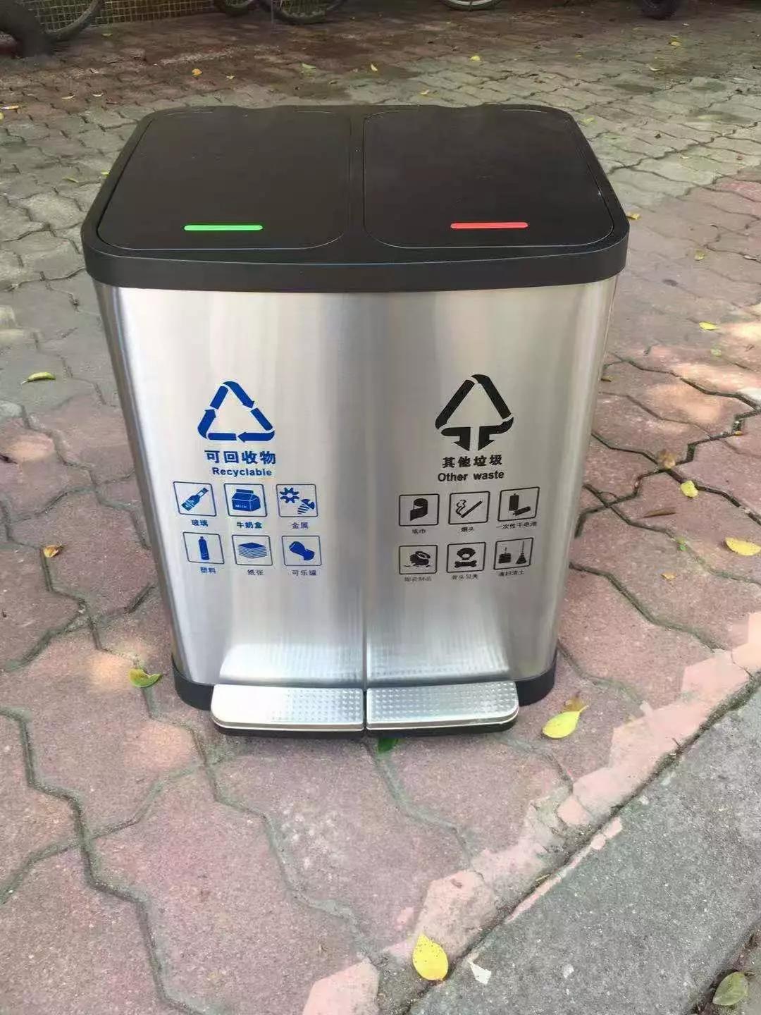 室内不锈钢垃圾桶