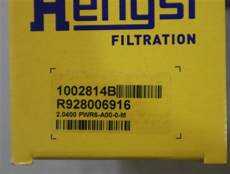 2.0400 PWR6-A00-0-M R928006916 1002814B 汉格斯特HENGST滤芯