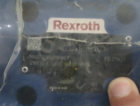 4WE10E3X/CW230N9K4 R900911869 德国力士乐REXROTH电磁阀