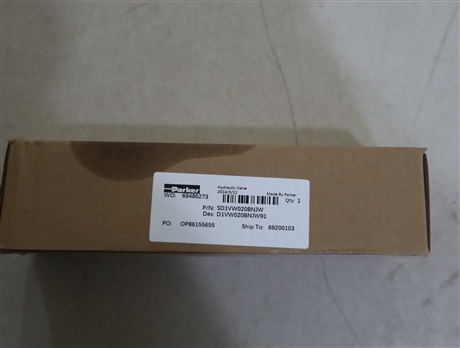 SD1VW020BNJW D1VW020BNJW91 派克PARKER电磁阀