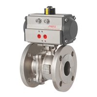 进口气动O型球阀 美国RETZ瑞茨