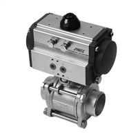 进口三片式焊接气动球阀 美国RETZ瑞茨