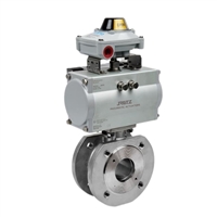 进口对夹式气动球阀 美国RETZ瑞茨