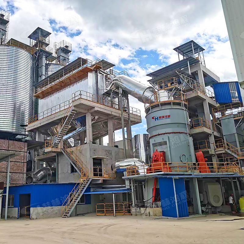 广西鸿程立磨机 磨重晶石矿粉立磨机械 小型立磨机设备