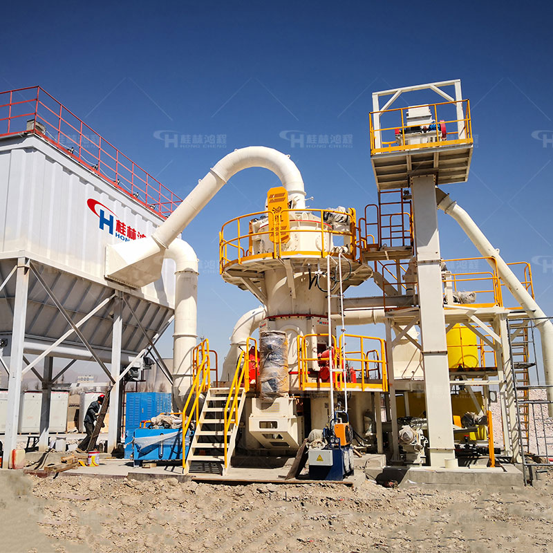 买一套20吨立式辊磨机 江西重晶石立式磨粉机规格参数