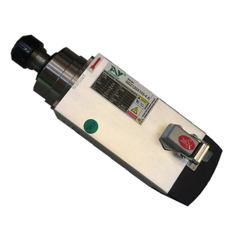 4.5KW雕刻主轴18000RPM高速主轴GDZ120X103-4.5