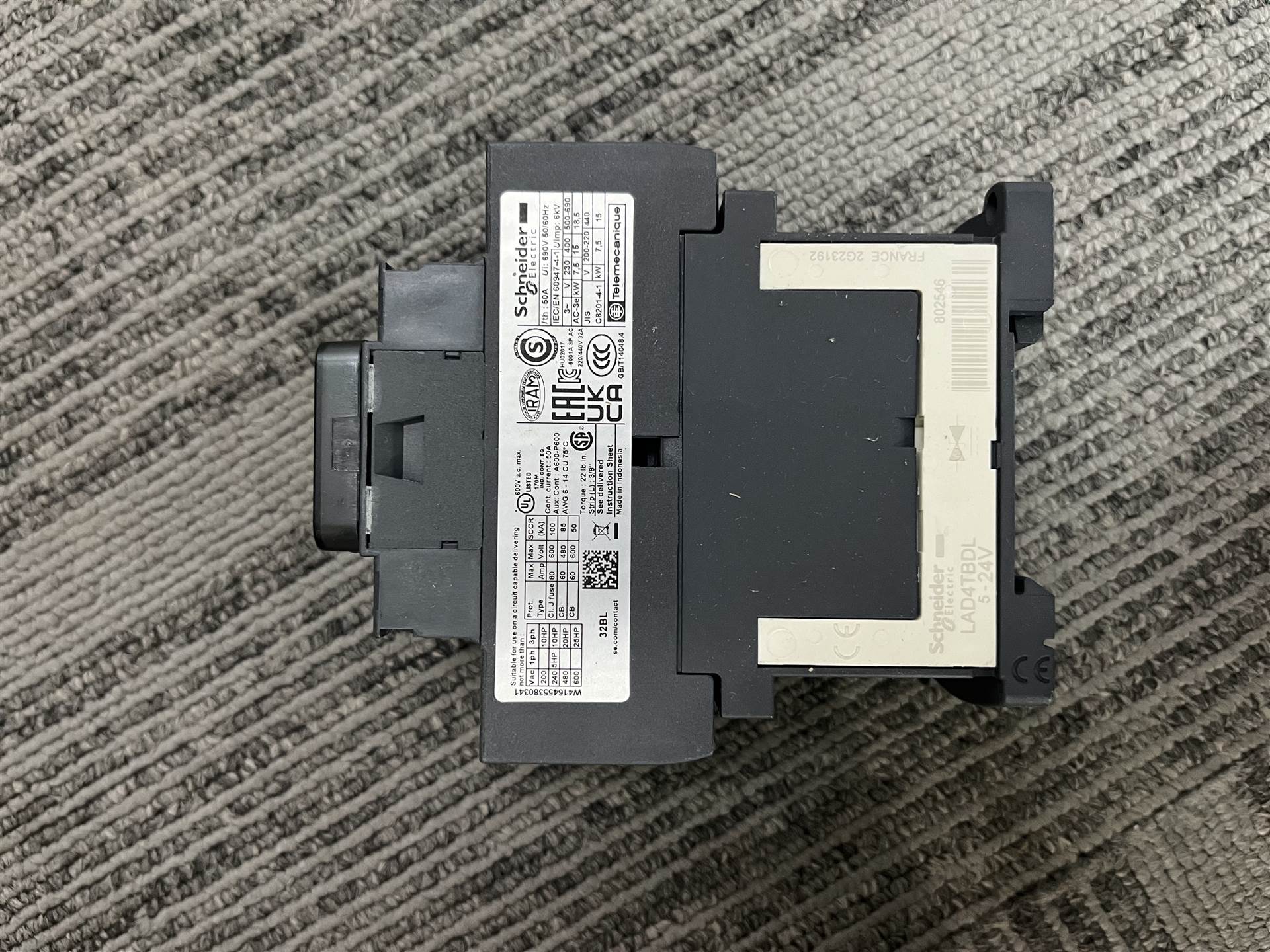 进口接触器LC1D32BL施耐德TeSys D进口