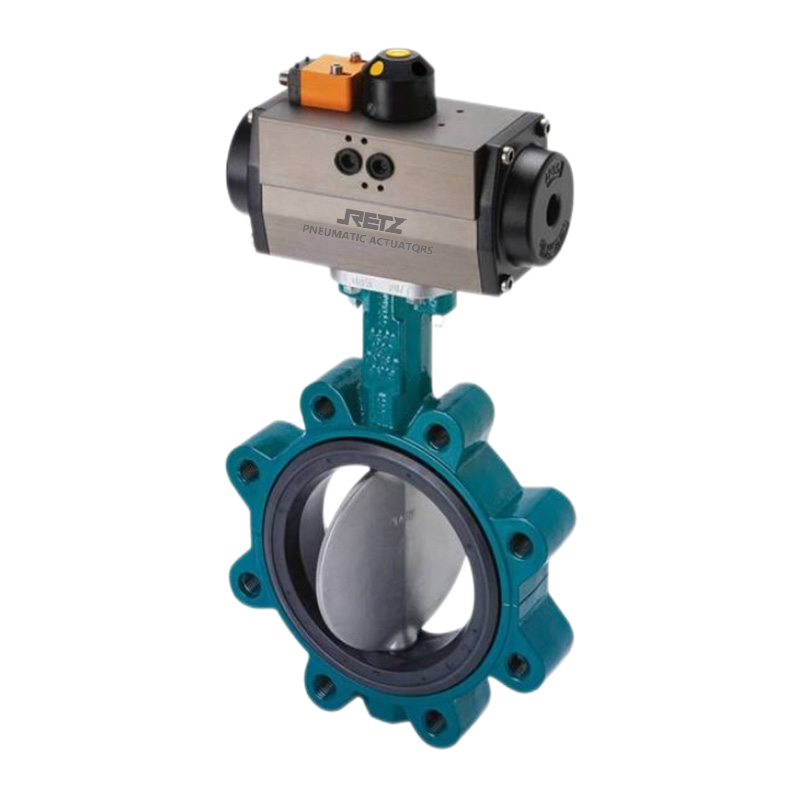 进口气动凸耳式蝶阀 美国RETZ瑞茨