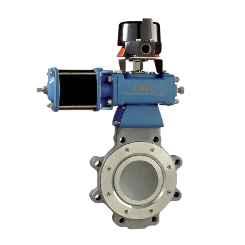 进口气动双偏心高性能蝶阀 美国RETZ瑞茨