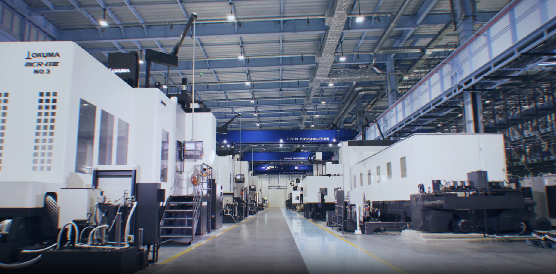 日本OKUMA大隈 MB-V series 高生产效率和操作性的立式加工中心