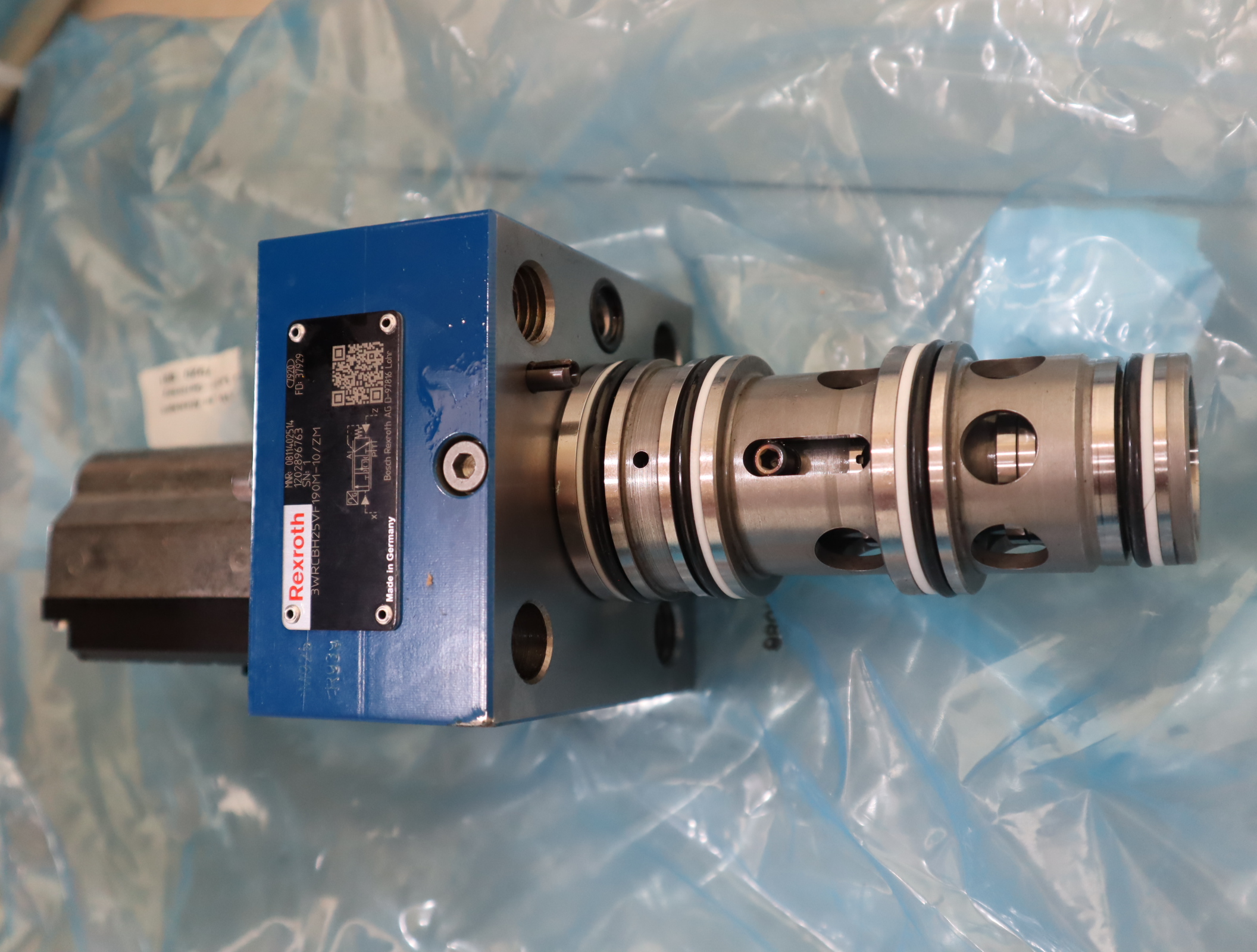 3WRCBH25VF190M-10/ZM 0811402514 德国力士乐REXROTH比例插装阀