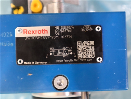 3WRCBH25VF190M-1X/ZM 0811402514 德国力士乐REXROTH比例插装阀