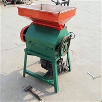 酒厂对辊高粱粉碎机 小型黄豆压扁机挤扁机  食品厂芝麻花生破碎机
