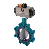 进口气动凸耳式蝶阀 美国RETZ瑞茨