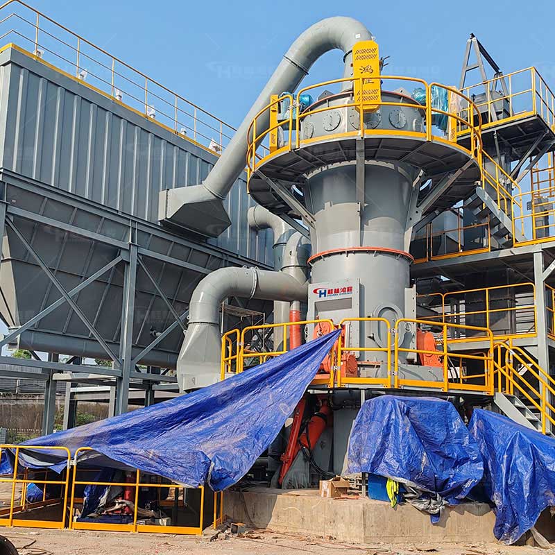 60t/h重晶石粉磨设备 立式磨粉机 鸿程机械 低耗高产环保 超细磨粉