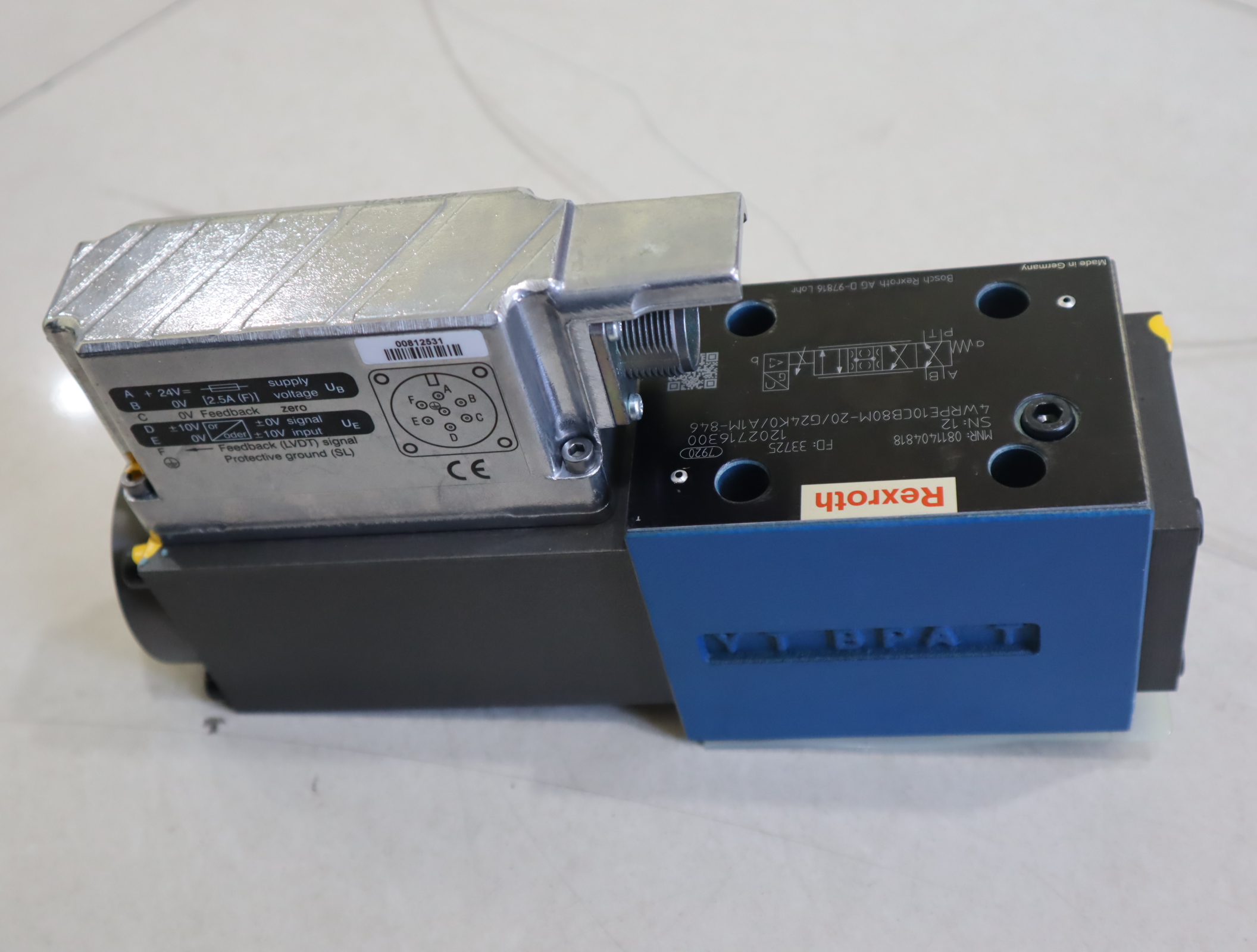 0811404818 4WRPE10CB80M-2X/G24K0/A1M-846 力士乐REXROTH比例阀