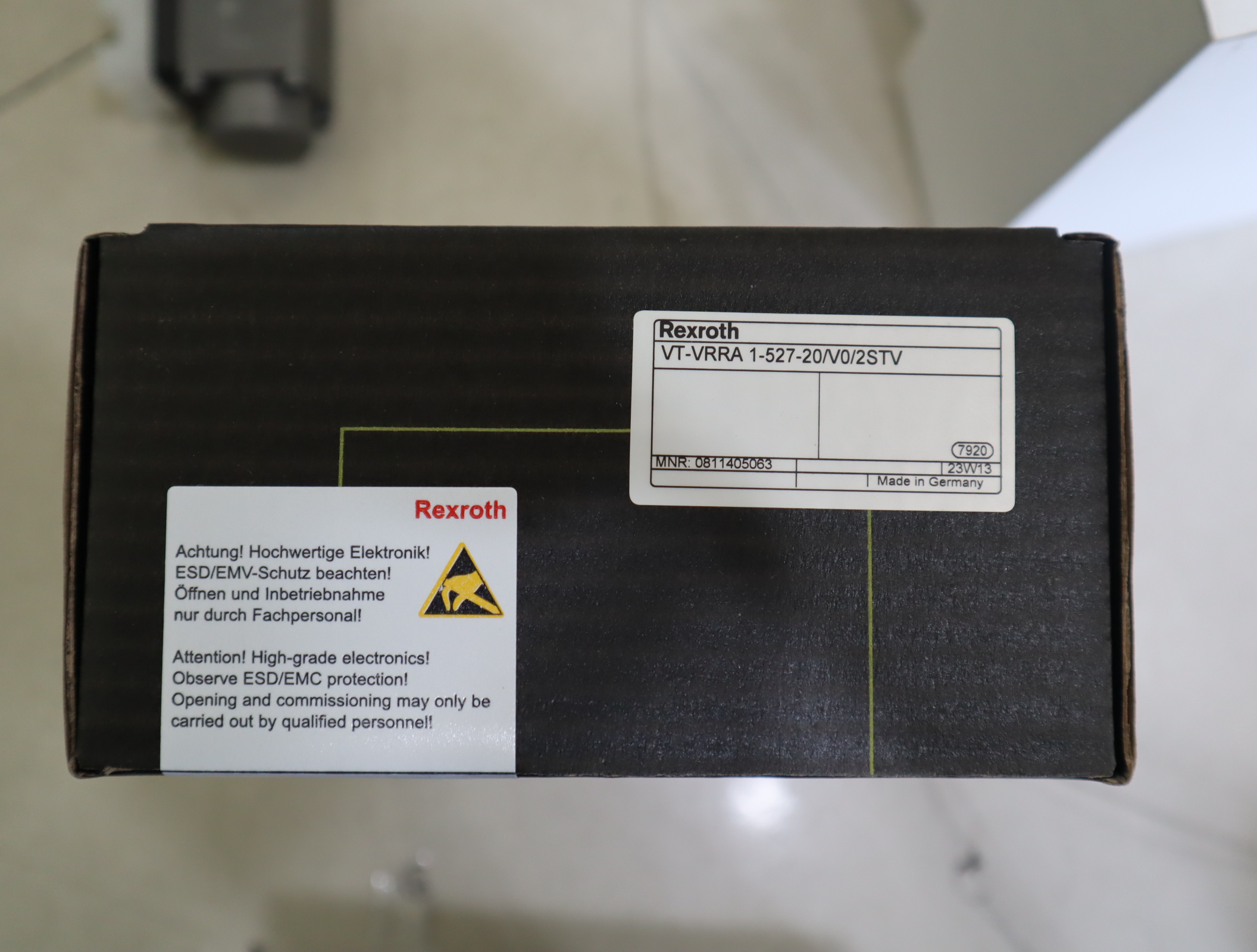 VT-VRRA 1-527-20/V0/2STV 0811405063 德国力士乐REXROTH放大器