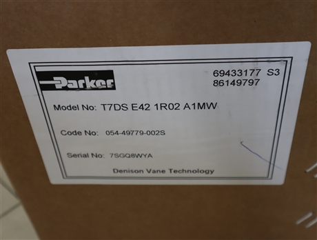 T7DS E42 1R02 A1MW 054-49779-002S 美国派克PARKER叶片泵