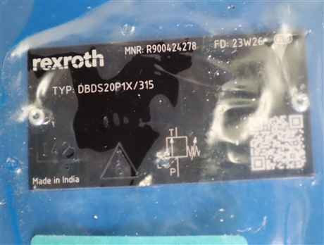 DBDS20P1A/315 DBDS20P17/315 R900424278 力士乐REXROTH溢流阀