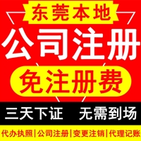 谢岗镇办理执照公司