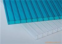 pc阳光板 双层透明大棚雨棚采光板  碳酸酯中空PC卡布隆板