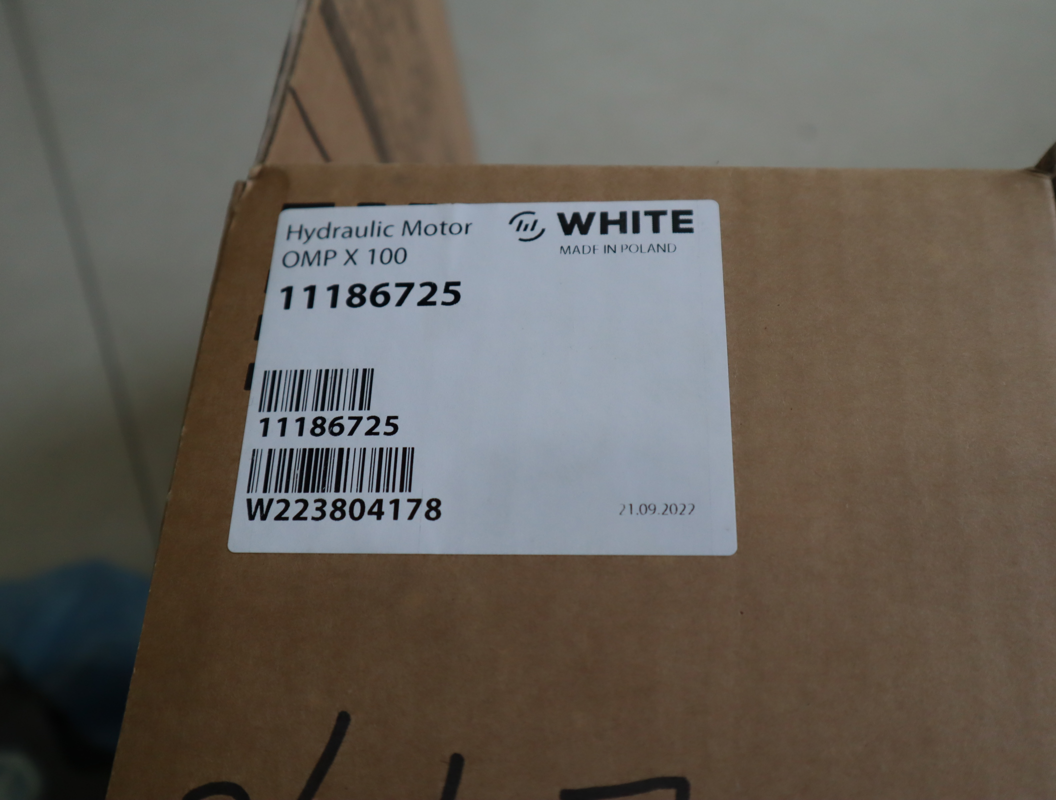 OMPX100 11186725 美国怀特WHITE液压马达丹佛斯DANFOSS