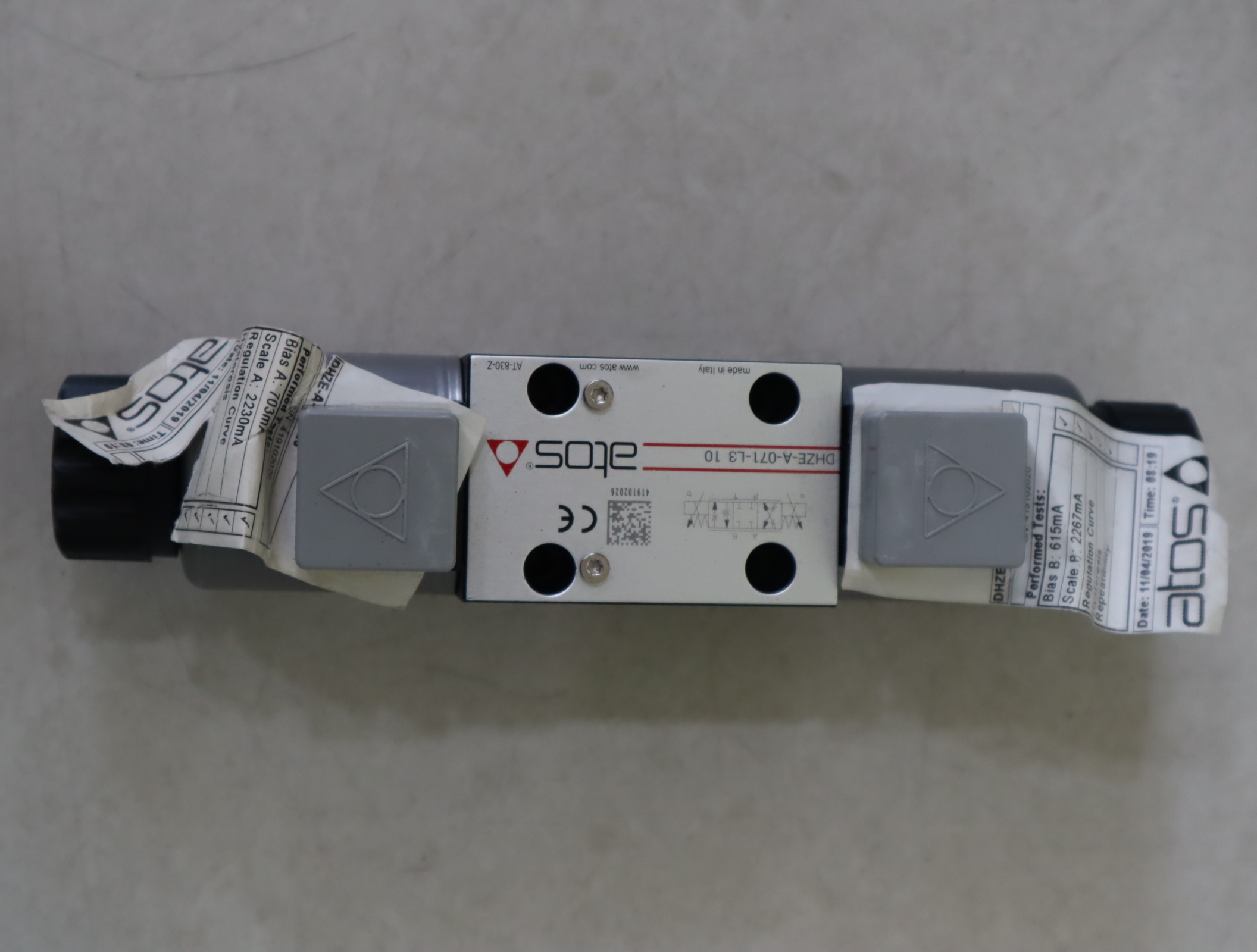 DHZE-A-071-L3 10 意大利阿托斯ATOS比例阀