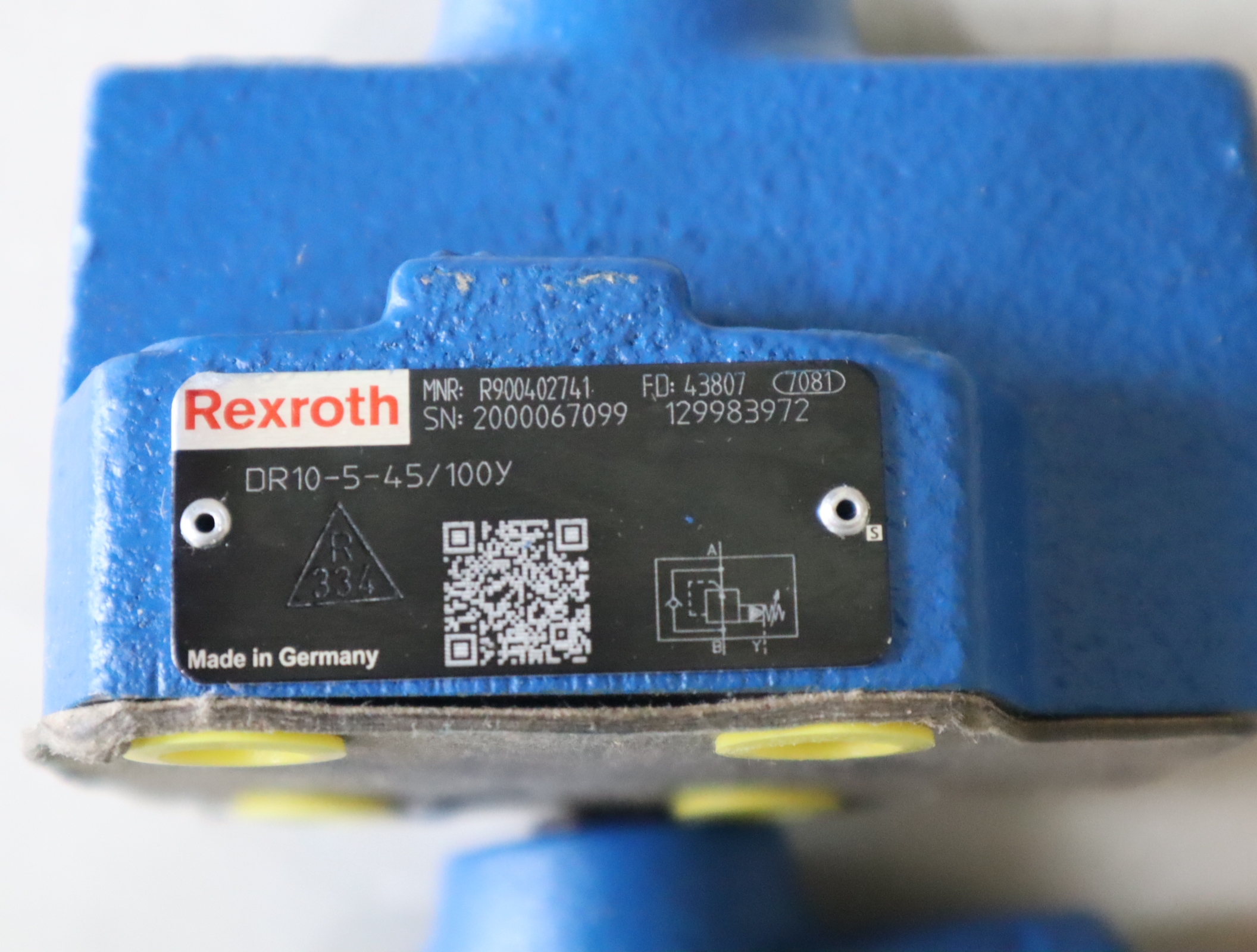 DR10-5-45/100Y DR10-5-4X/100Y R900402741 力士乐REXROTH减压阀