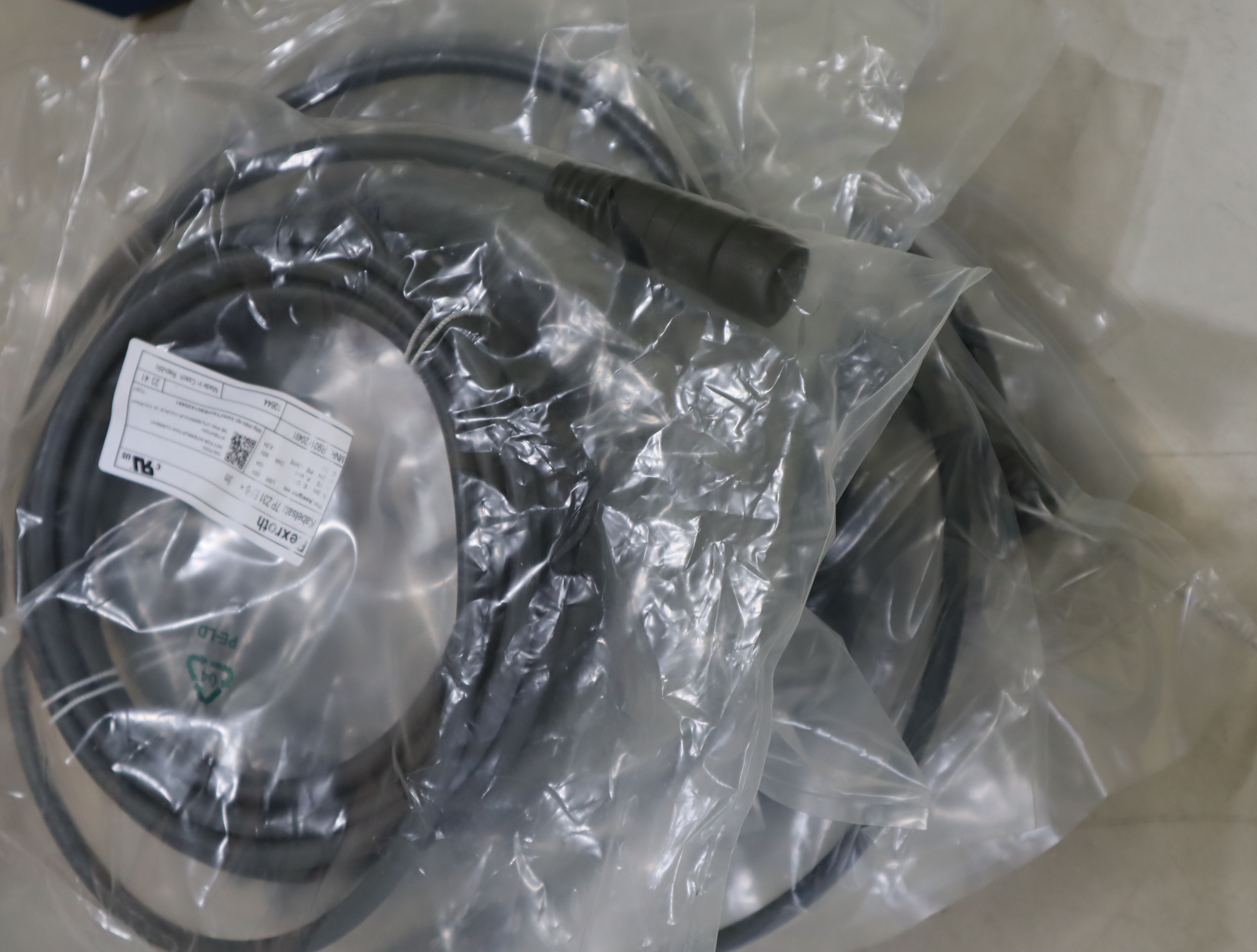 R901420491 Kabelsatz 7P Z31 BF6 +5M 电缆套件力士乐REXROTH电线