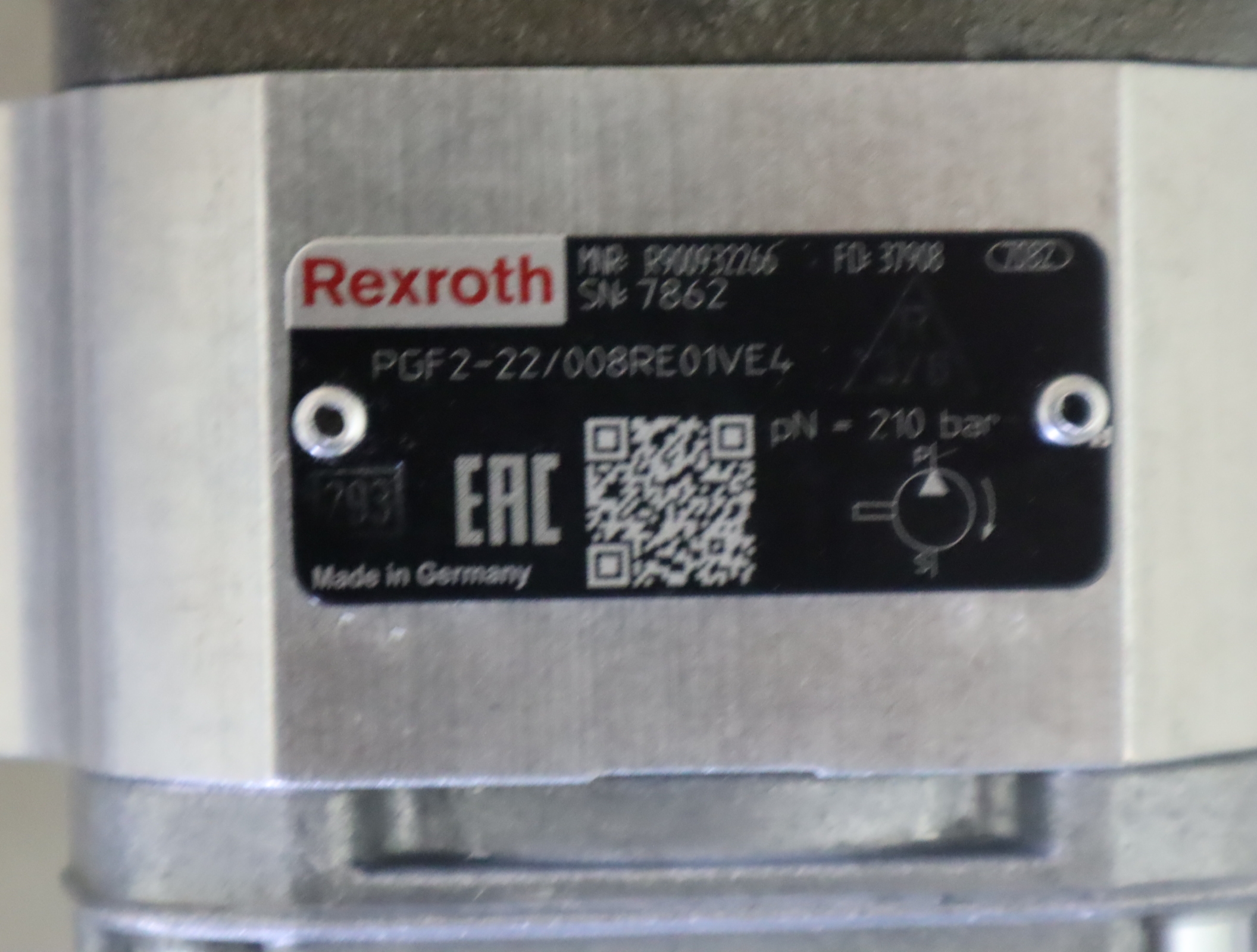 R900932266  PGF2-2X/008RE01VE4 PGF2-22/008RE01VE4力士乐齿轮泵