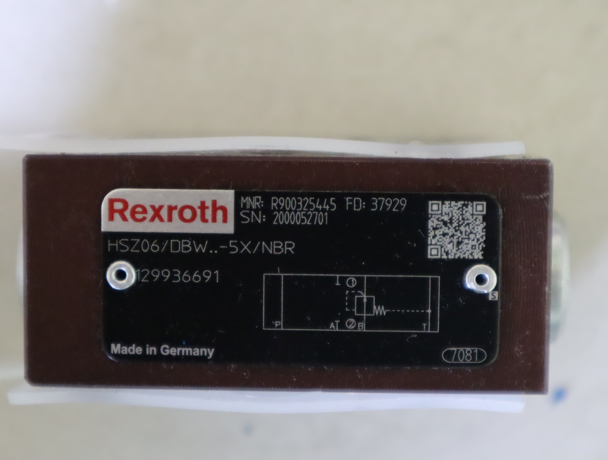 HSZ06/DBW...-5X/NBR R900325445 德国力士乐REXROTH叠加阀